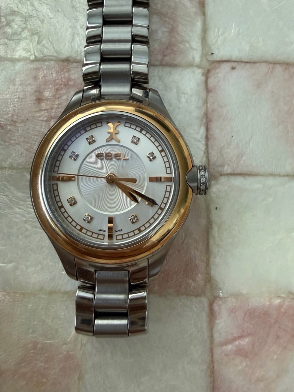 Two-Tone Stainless Steel Ladies Watch - Silver & Gold